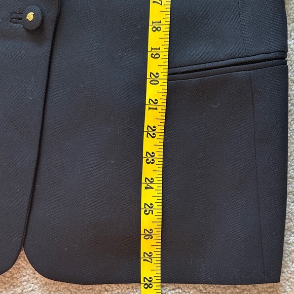 Gianni Versace Couture Designer Women's Wool Blazer Jacket 48 Rare Vintage - Picture 10 of 12